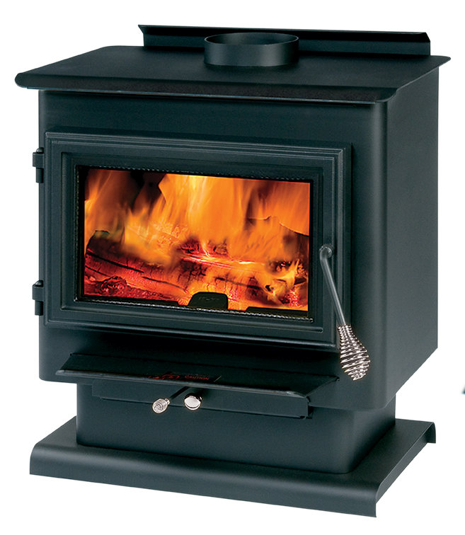 England's Stove Works 1,800 sq. ft. Direct Vent Wood Stove Wayfair